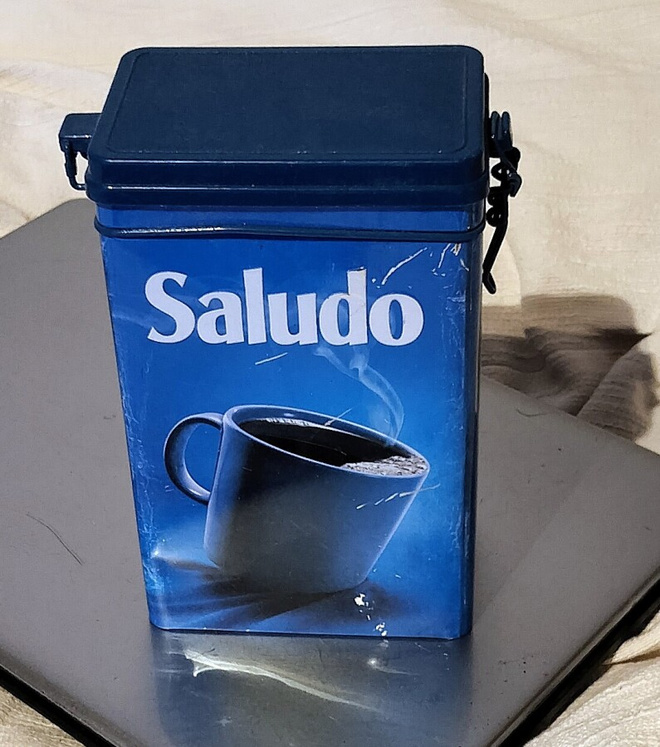 Saludo kahvipurkki