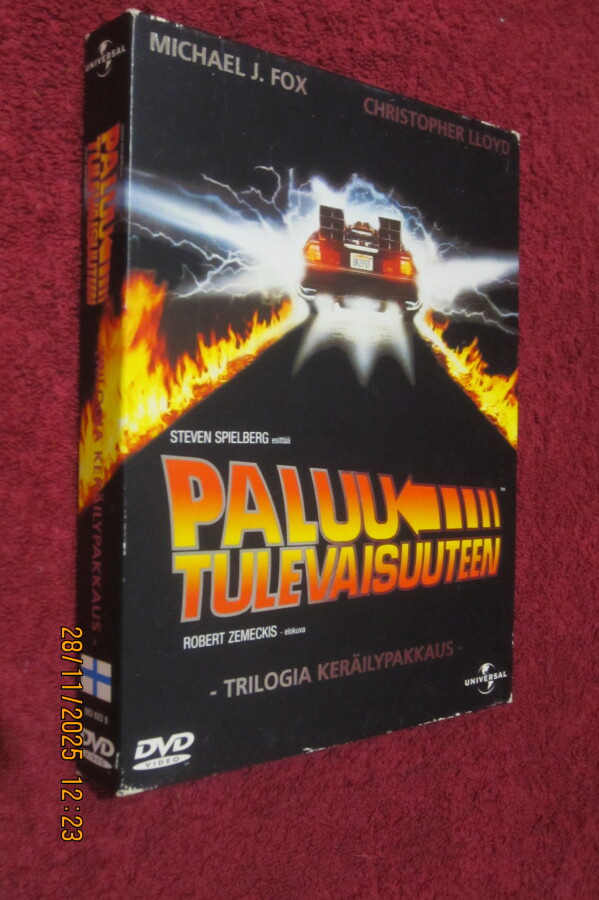 Paluu tulevaisuuteen trilogia (DVD)