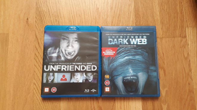 Unfriended & Unfriended: Dark Web Blu-ray