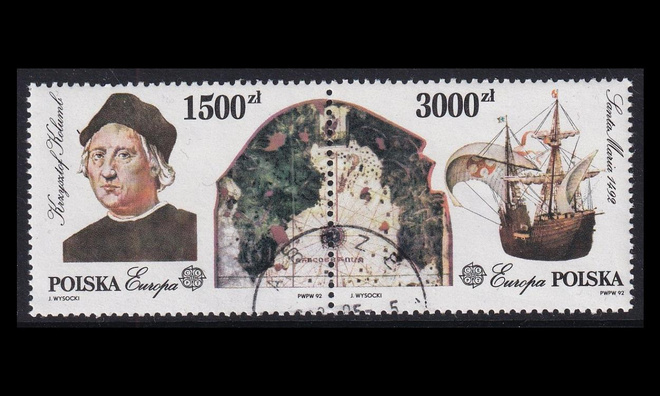 Puola 3377-8p o Europa Amerikan löytäminen (1992)