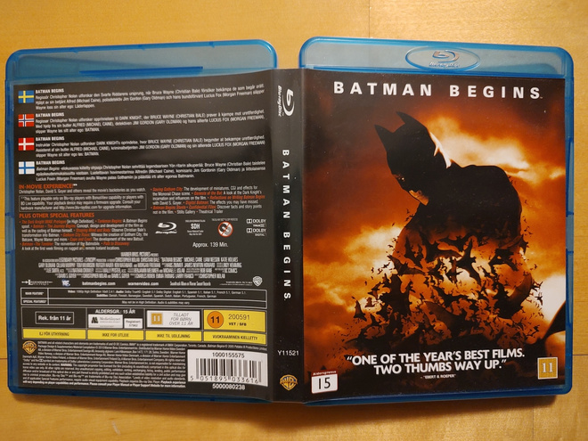 Batman Begins Blu-ray