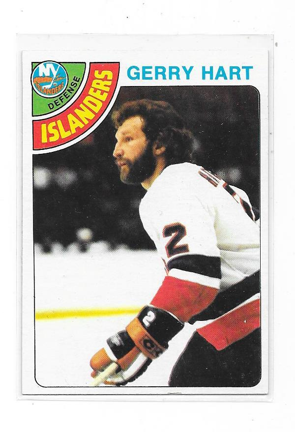 1978-79 Topps #77 Gerry Hart  New York Islanders goonie