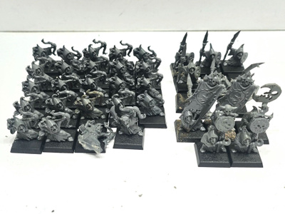 WHFB - 37kpl Night Goblin figuureita [F100]