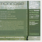 Monrose • Shame CD Maxi-Single - pikkukuva 2