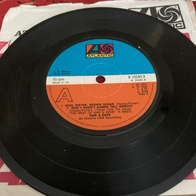 SAM & DAVE: Soul Sister, Brown Sugar- EP