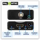 HDMI -> BNC muunnin PAL/NTSC + 3,5 mm äänilähtö #32281 - pikkukuva 3