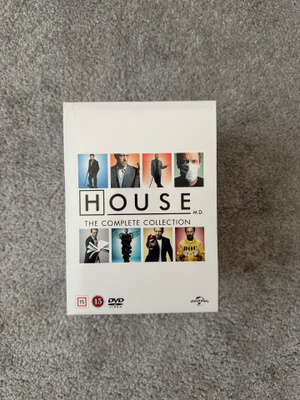 HOUSE TUOTANTOKAUDET 1-8 DVD