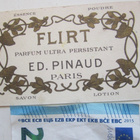 VANHA Kalenteri 1910 Hajuvesi Parfyymi Mainos Flirt Pinaud - pikkukuva 1