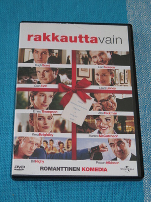 Dvd - Rakkautta vain - Richard Curtis -elokuva 2003