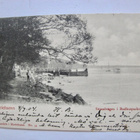 VANHA Postikortti Maarianhamina Laivaposti Leima 1904 - pikkukuva 2