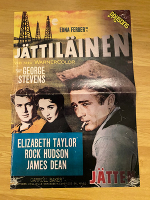 James Dean Jättiläinen juliste