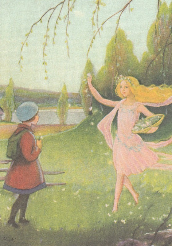 Rudolf Koivu: Tyttö ja kevätkeiju