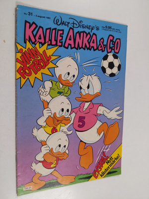 Walt Disney : Kalle Anka & C:o nr.31/1983