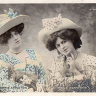 Vanha postikortti-Emmie Appleton & Maud Henwood - pikkukuva 1