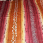 Värikäs puna-oranssi kappa 53x290cm - pikkukuva 2