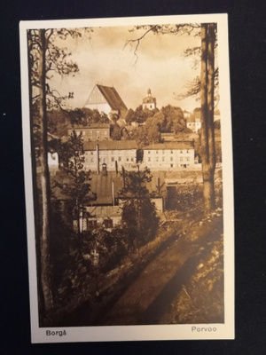 VANHA Postikortti Porvoo 1920-l