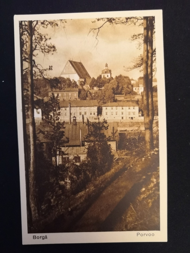 VANHA Postikortti Porvoo 1920-l