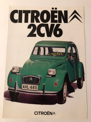 Myyntiesite - Citroen 2cv6 - 1/1977