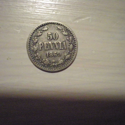 50 penniä 1866