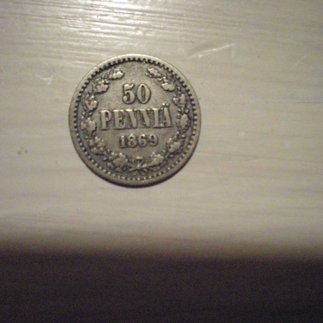 50 penniä 1866