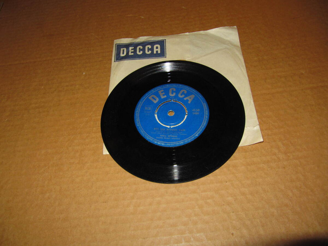 Tuula Siponius 7" Nyt jää hyvästi vain/Kolme kelloa v.1959