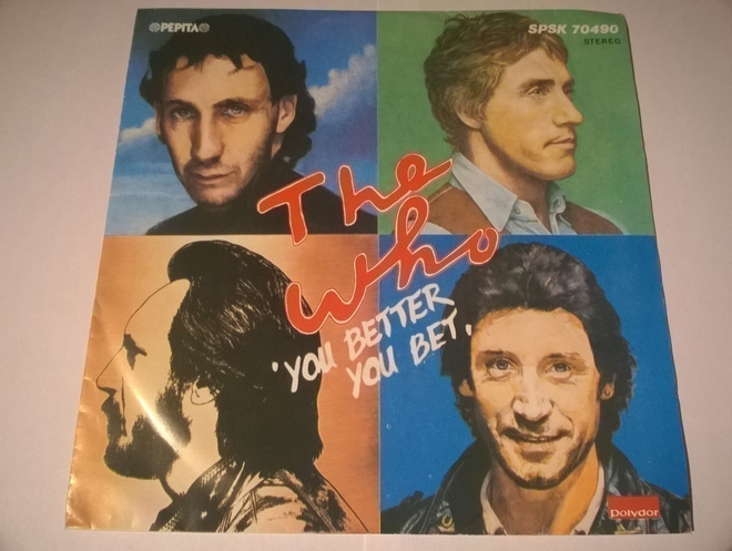 The Who - You Better You Bet 7" Single