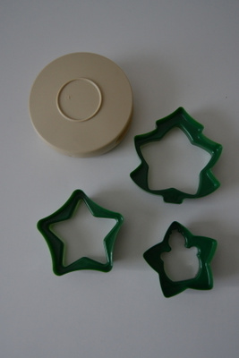 Tupperware piparkakkumuotit
