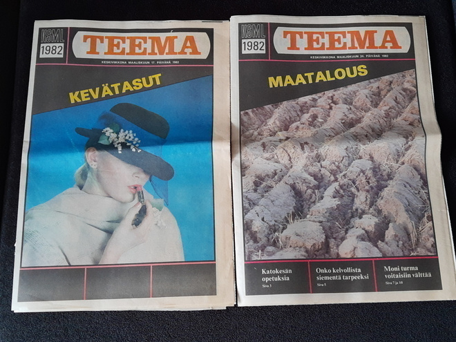 KESKISUOMALAINEN v.1982 Teema -liite 2kpl