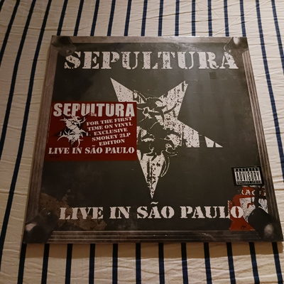 Sepultura – Live In São Paulo 2lp Thrash, Death Metal sealed