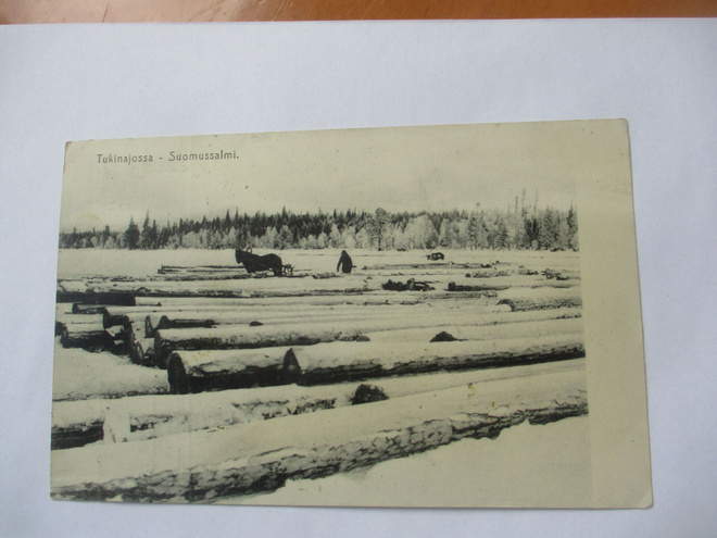 Suomussalmi Tukinajossa - 1913