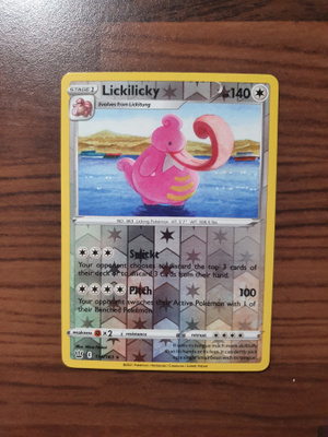 Pokemon Lickilicky 114/163 Reverse holo Rare