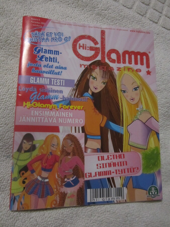 Hi Glamm Magazine nro 0 Marraskuu 2007