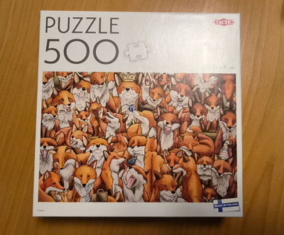 Kettu aiheinen palapeli 500 palaa