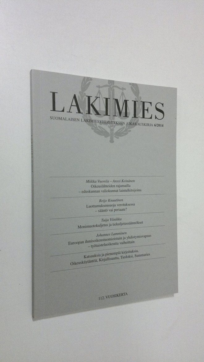 Lakimies 6/2014