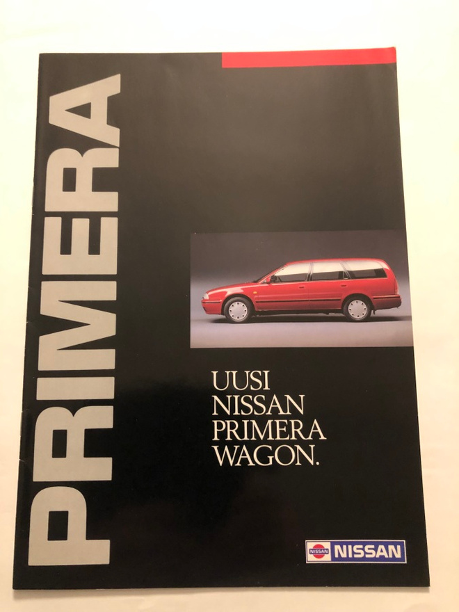 Myyntiesite - Nissan Primera Wagon - 11/1990