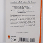Roald Dahl : Lamb to the Slaughter and Other Stories - pikkukuva 2