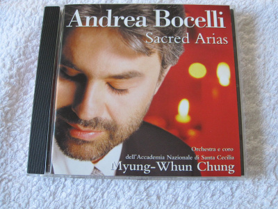 Andrea Bocelli SACRED ARIAS (CD)