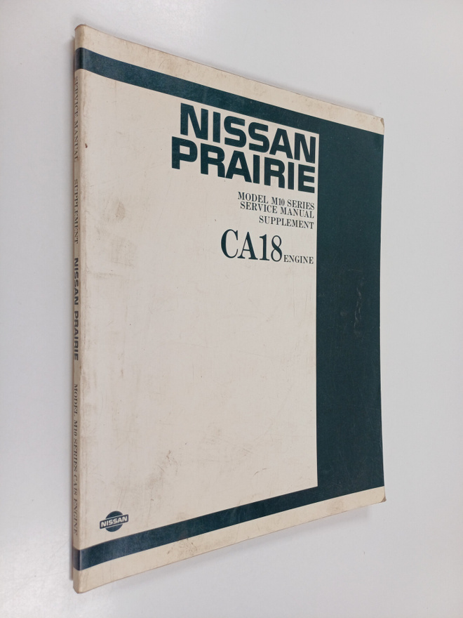 Nissan Prairie : Model M10 series service manual suppleme...