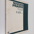 Nissan Prairie : Model M10 series service manual suppleme... - pikkukuva 1