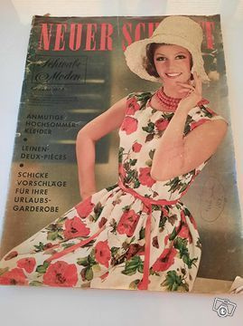 Vintage kaava lehti Neuer 62/6