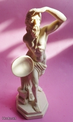 Figuuri Kreikka Aristoteles patsas kork.25cm