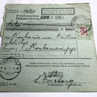 1928 Konnitsa postiosoitus os Honkaniemi pys- Sainion tulol - pikkukuva 1