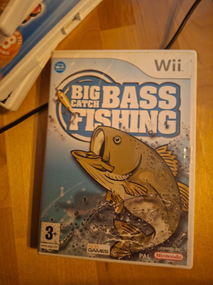 Wii Big Catch Bass Fishing CIB