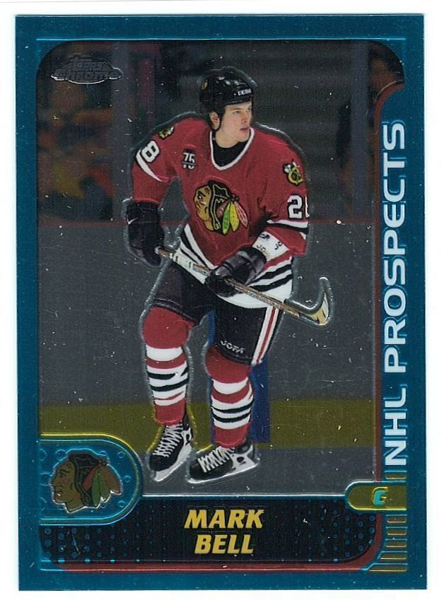 01-02 Topps Chrome #143 Mark Bell NHL Prospects