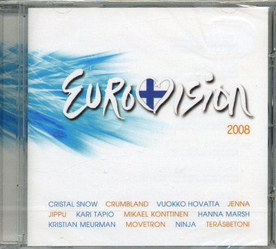 EUROVISION 2008 : Suomen Semifinaalin ehdokkaat – UUSI! CD