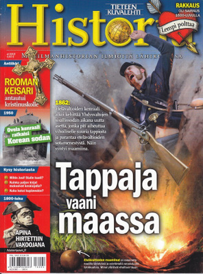 Tieteen Kuvalehti HISTORIA 4/2018 Maamiina (1862)