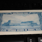 Brasilia Brazil 1 gruzeiro 1954-58 P150a UNC - pikkukuva 2