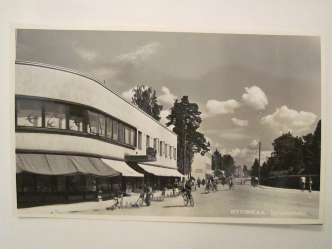 VANHA Postikortti Hyvinkää 1950-l Alkup.Mallikappale
