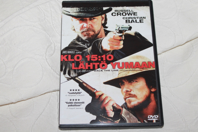 Klo 15:10 Lähtö Yumaan DVD Suomi