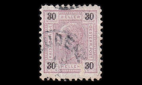 Itävalta 77B o Franz Joseph 30 H (10½) (1899)